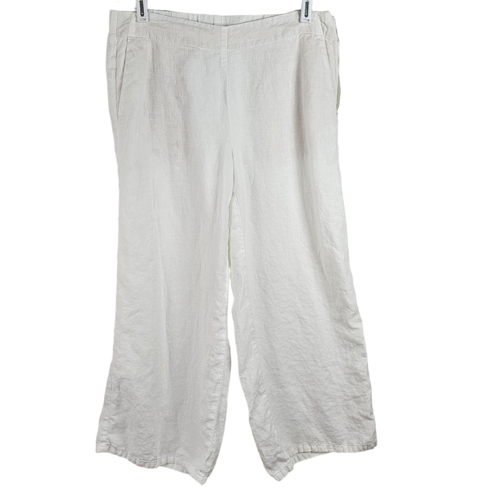 Jeggings - Pure Linen - White main image 1